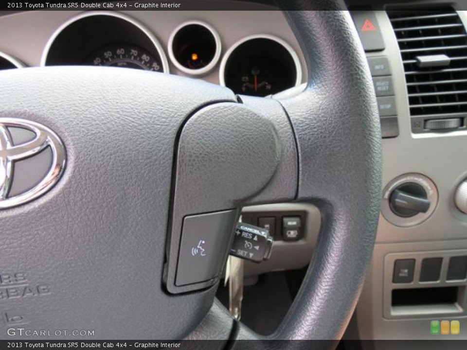 Graphite Interior Controls for the 2013 Toyota Tundra SR5 Double Cab 4x4 #80920272