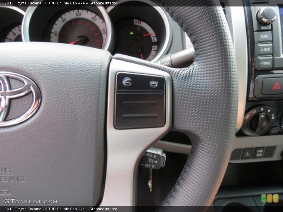 Graphite Interior Controls for the 2013 Toyota Tacoma V6 TRD Double Cab 4x4 #80920831