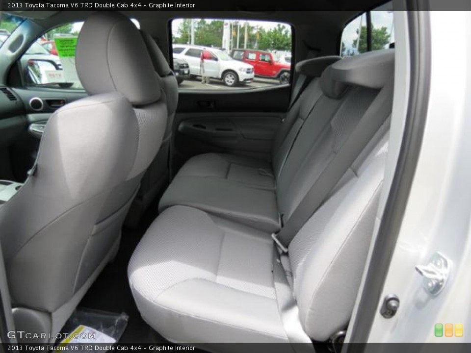 Graphite Interior Rear Seat for the 2013 Toyota Tacoma V6 TRD Double Cab 4x4 #80921144