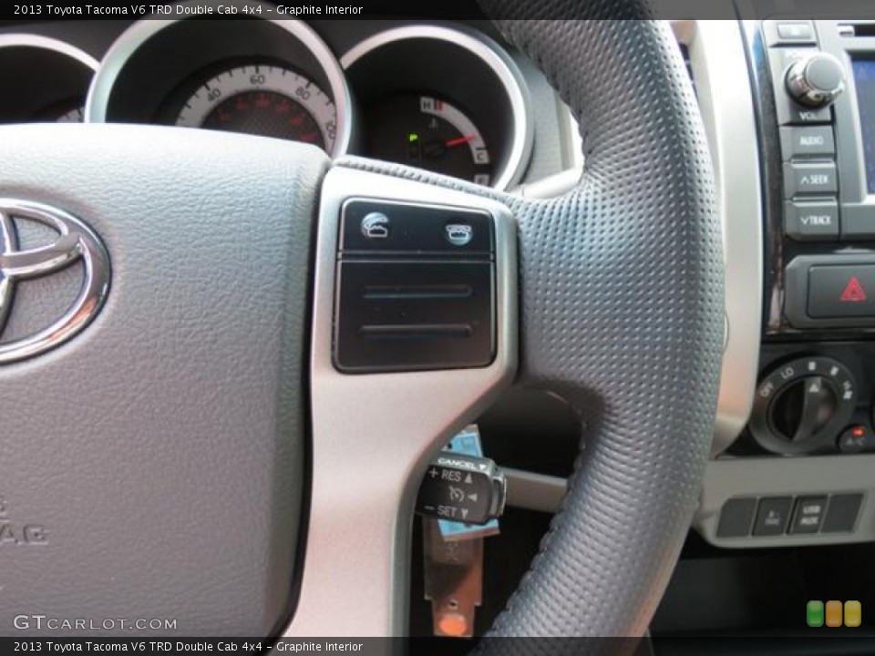 Graphite Interior Controls for the 2013 Toyota Tacoma V6 TRD Double Cab 4x4 #80921369