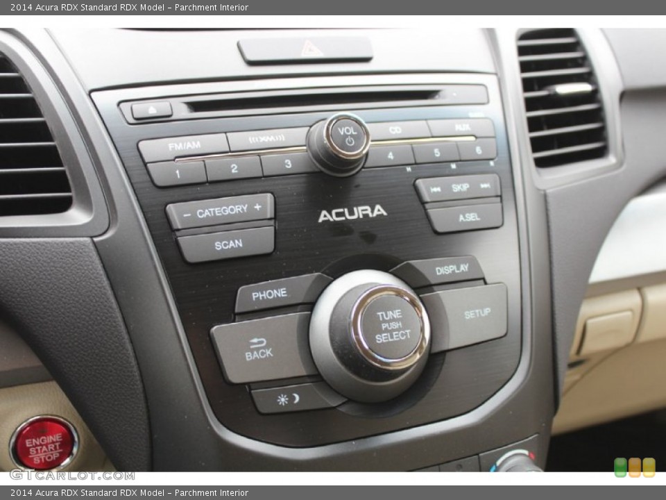 Parchment Interior Controls for the 2014 Acura RDX  #80924820