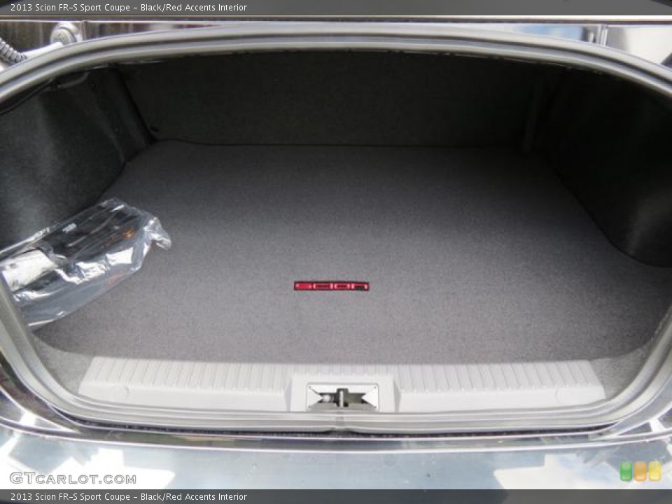 Black/Red Accents Interior Trunk for the 2013 Scion FR-S Sport Coupe #80925567