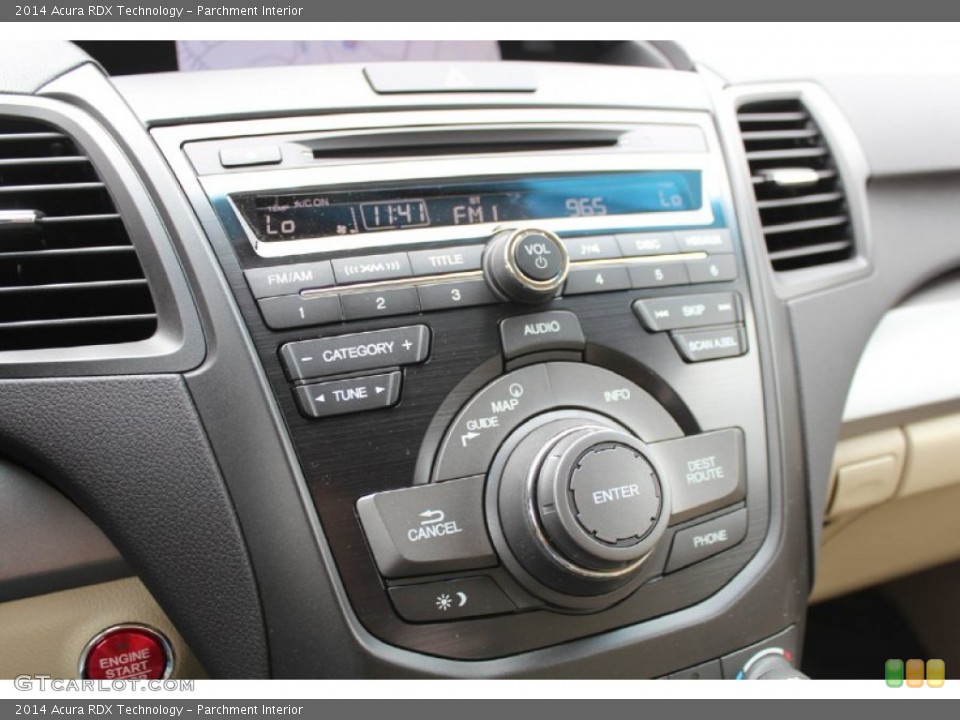 Parchment Interior Controls for the 2014 Acura RDX Technology #80925794
