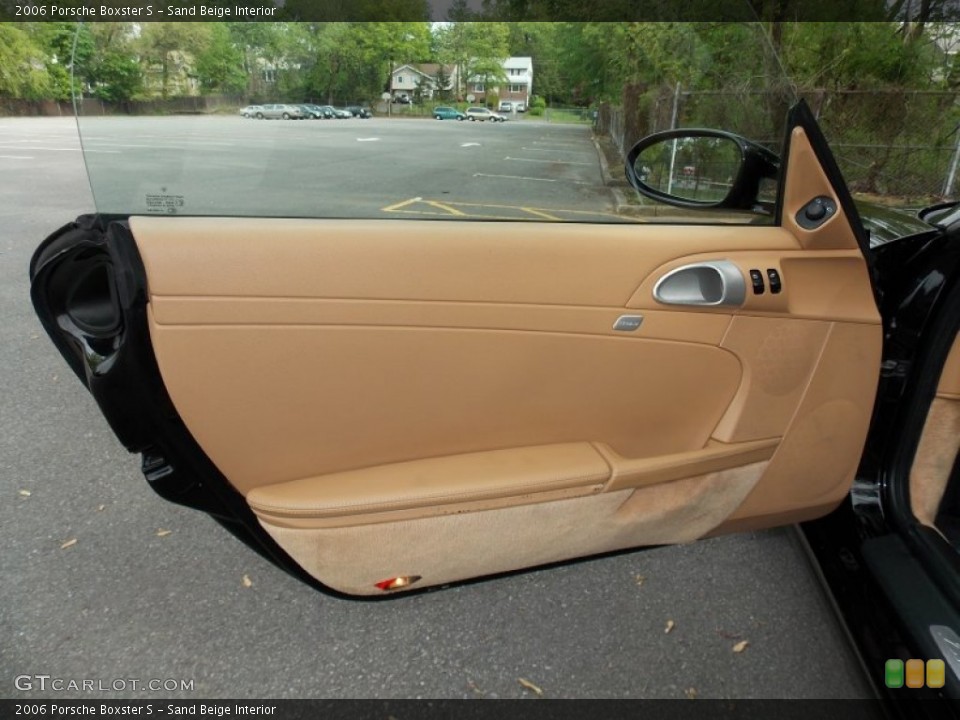 Sand Beige Interior Door Panel for the 2006 Porsche Boxster S #80926429