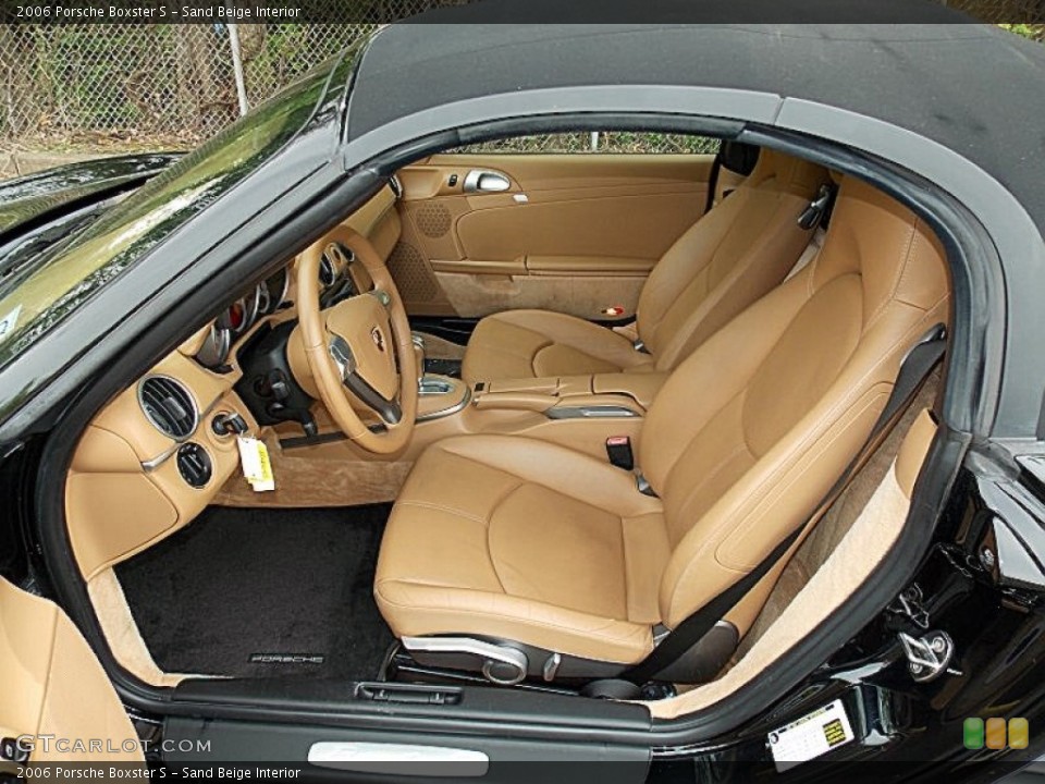 Sand Beige Interior Photo for the 2006 Porsche Boxster S #80926485