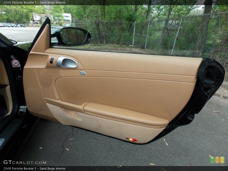 Sand Beige Interior Door Panel for the 2006 Porsche Boxster S #80926560