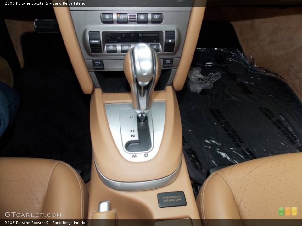 Sand Beige Interior Transmission for the 2006 Porsche Boxster S #80926950