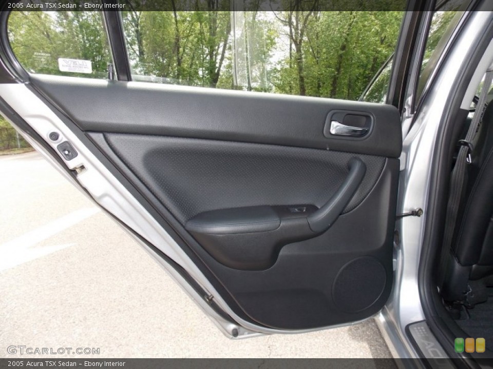 Ebony Interior Door Panel for the 2005 Acura TSX Sedan #80927370