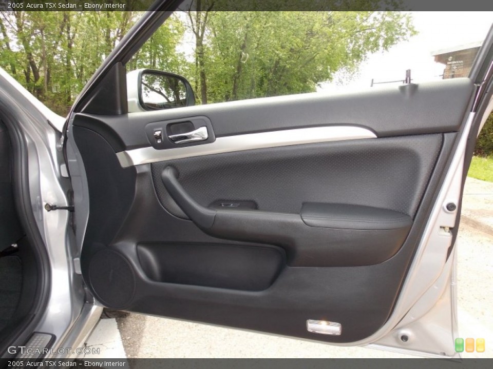 Ebony Interior Door Panel for the 2005 Acura TSX Sedan #80927436