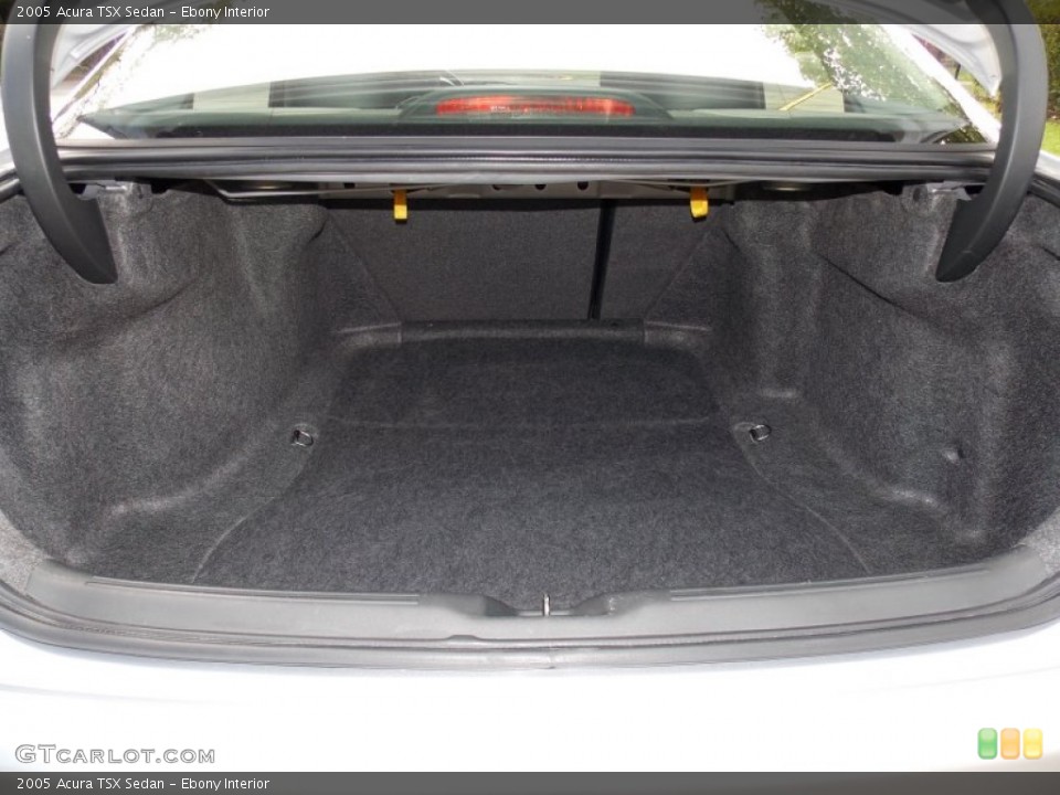 Ebony Interior Trunk for the 2005 Acura TSX Sedan #80927564