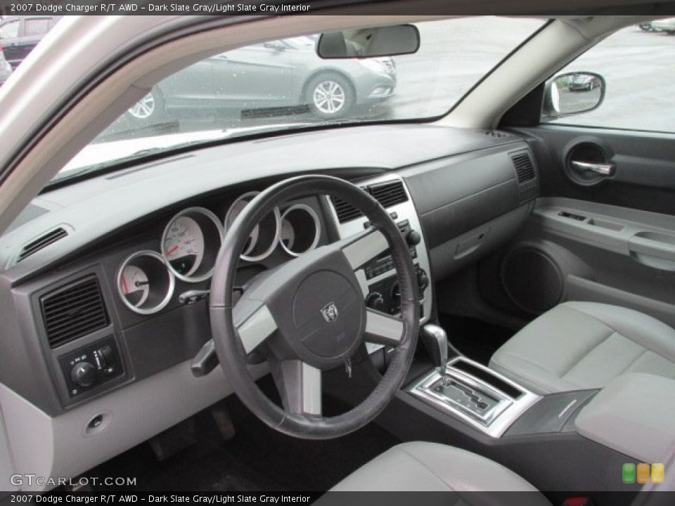 Dark Slate Gray/Light Slate Gray 2007 Dodge Charger Interiors