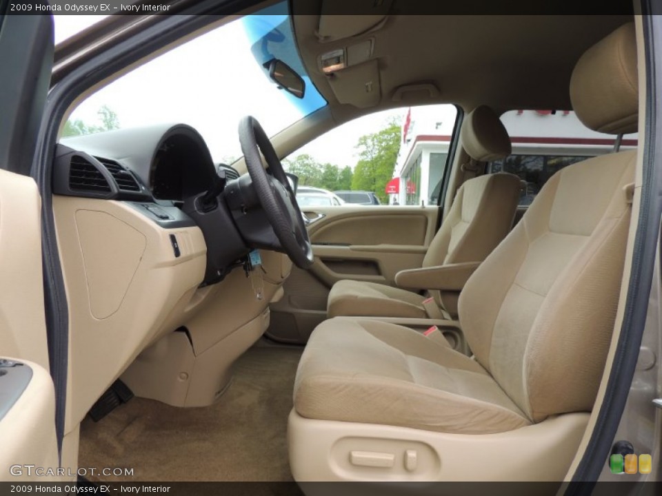 Ivory Interior Photo for the 2009 Honda Odyssey EX #80929324