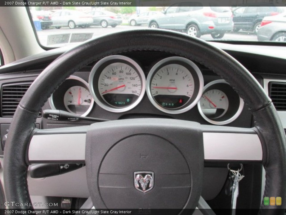 Dark Slate Gray/Light Slate Gray Interior Gauges for the 2007 Dodge Charger R/T AWD #80929370
