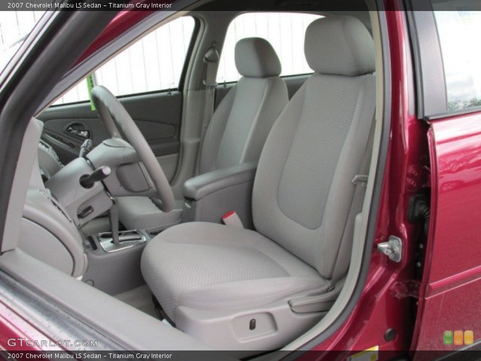 Titanium Gray Interior Photo for the 2007 Chevrolet Malibu LS Sedan #80931672