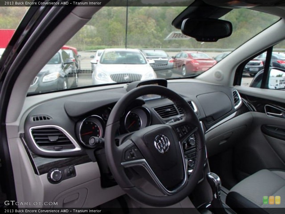 Titanium Interior Dashboard for the 2013 Buick Encore Convenience AWD #80932218