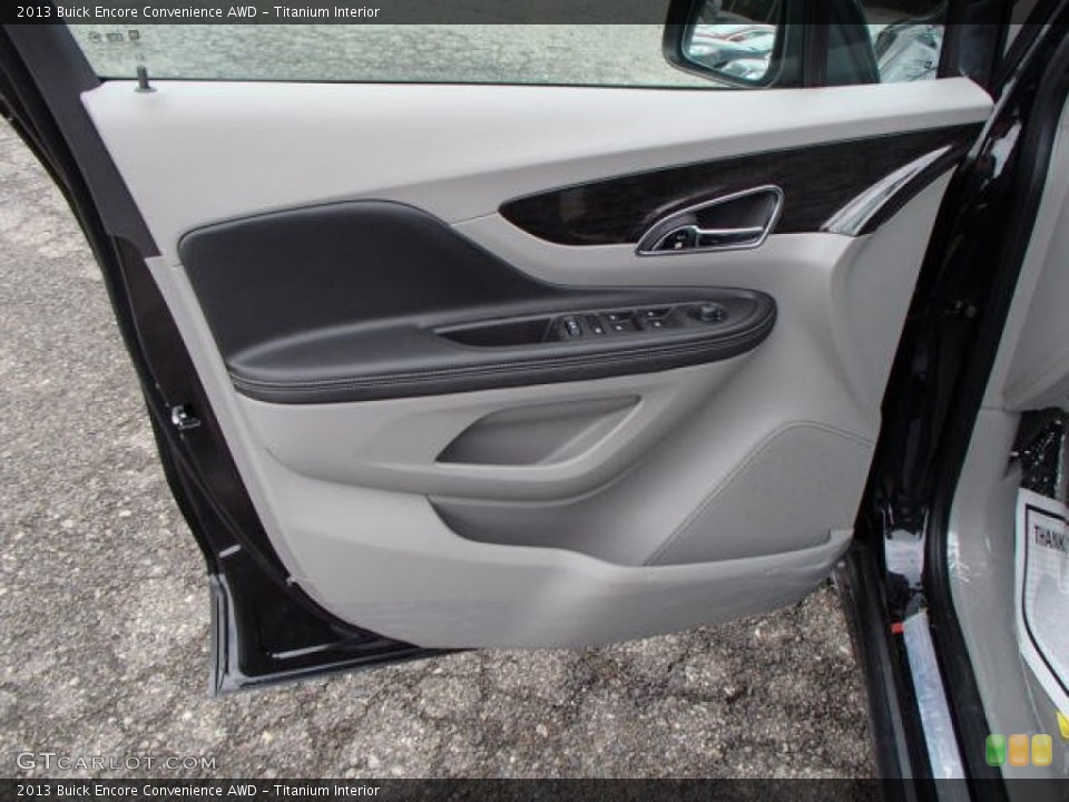 Titanium Interior Door Panel for the 2013 Buick Encore Convenience AWD #80932252