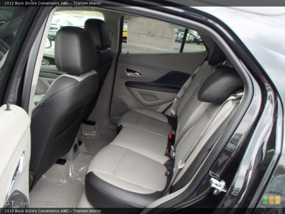 Titanium Interior Rear Seat for the 2013 Buick Encore Convenience AWD #80932272