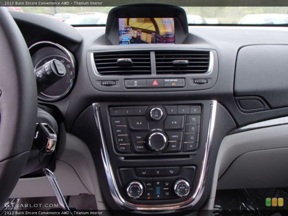 Titanium Interior Controls for the 2013 Buick Encore Convenience AWD #80932335