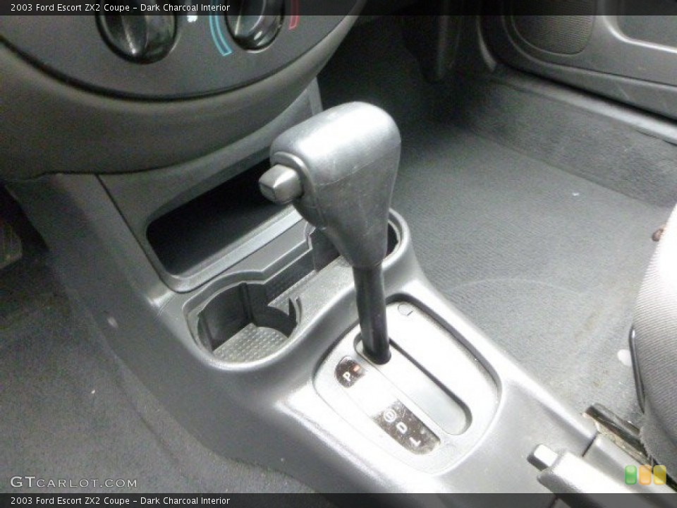 Dark Charcoal Interior Transmission for the 2003 Ford Escort ZX2 Coupe #80933089