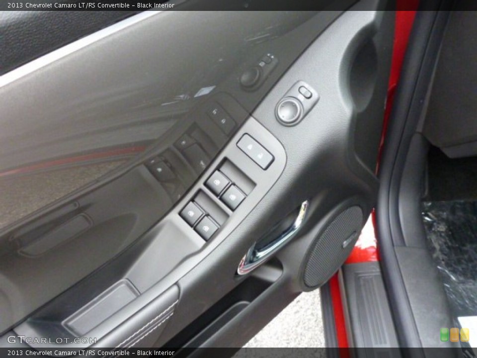 Black Interior Door Panel for the 2013 Chevrolet Camaro LT/RS Convertible #80933349