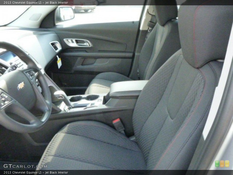 Jet Black Interior Photo for the 2013 Chevrolet Equinox LS #80933755