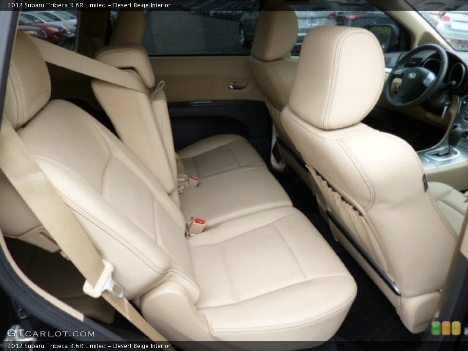 Desert Beige Interior Rear Seat for the 2012 Subaru Tribeca 3.6R Limited #80935499
