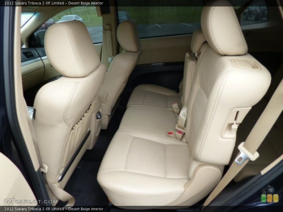 Desert Beige Interior Rear Seat for the 2012 Subaru Tribeca 3.6R Limited #80935552