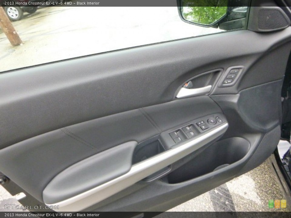 Black Interior Door Panel for the 2013 Honda Crosstour EX-L V-6 4WD #80935599