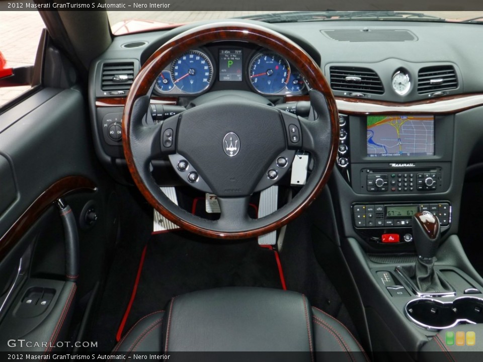 Nero Interior Steering Wheel for the 2012 Maserati GranTurismo S Automatic #80935668