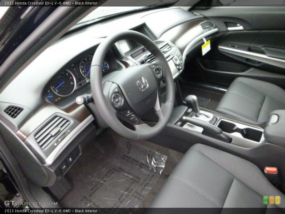 Black Interior Photo for the 2013 Honda Crosstour EX-L V-6 4WD #80935674