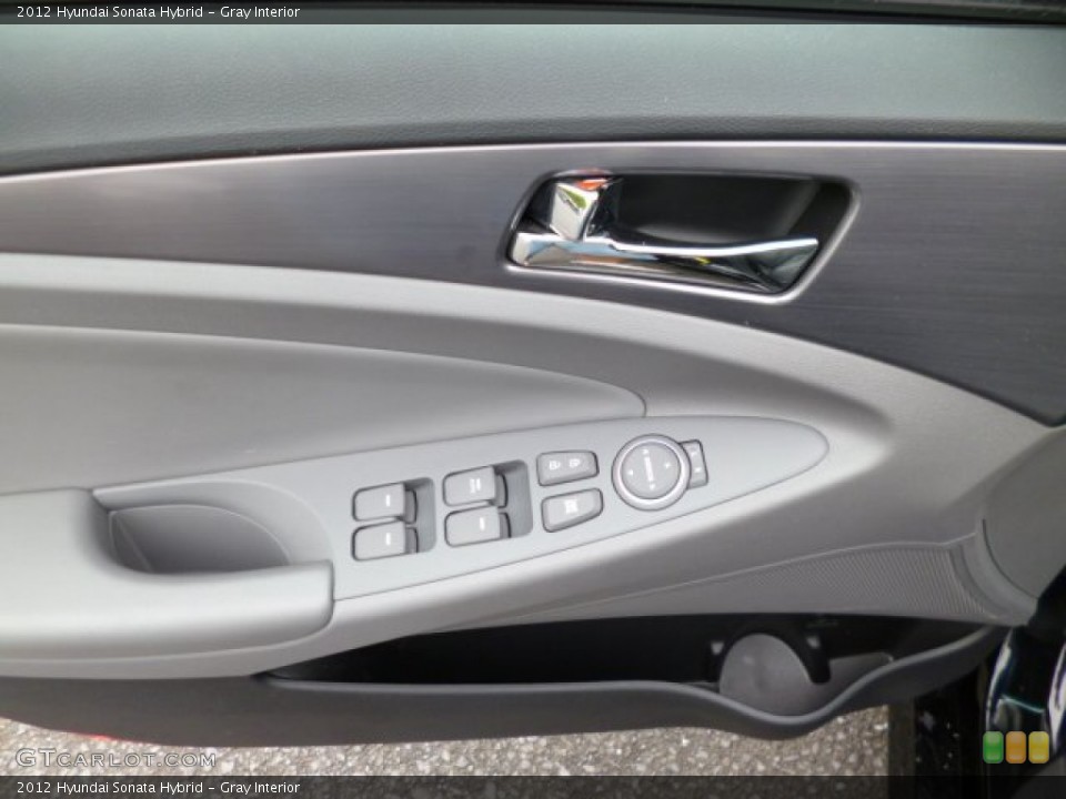 Gray Interior Door Panel for the 2012 Hyundai Sonata Hybrid #80936025