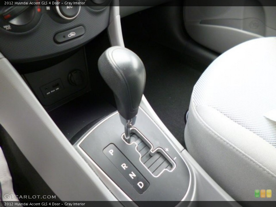 Gray Interior Transmission for the 2012 Hyundai Accent GLS 4 Door #80936444