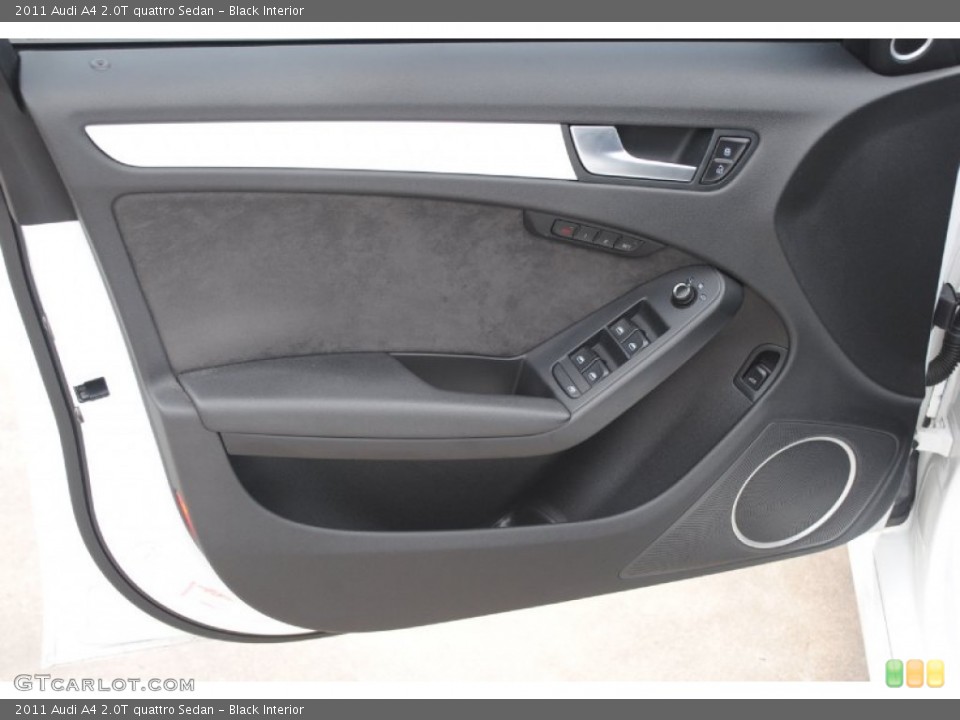 Black Interior Door Panel for the 2011 Audi A4 2.0T quattro Sedan #80936745