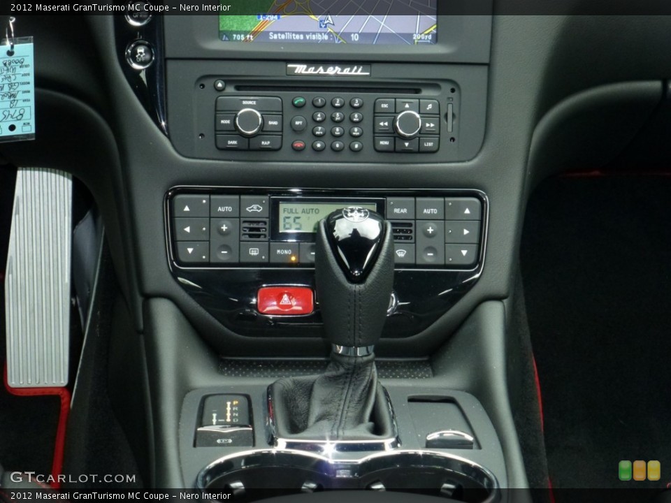 Nero Interior Transmission for the 2012 Maserati GranTurismo MC Coupe #80937216