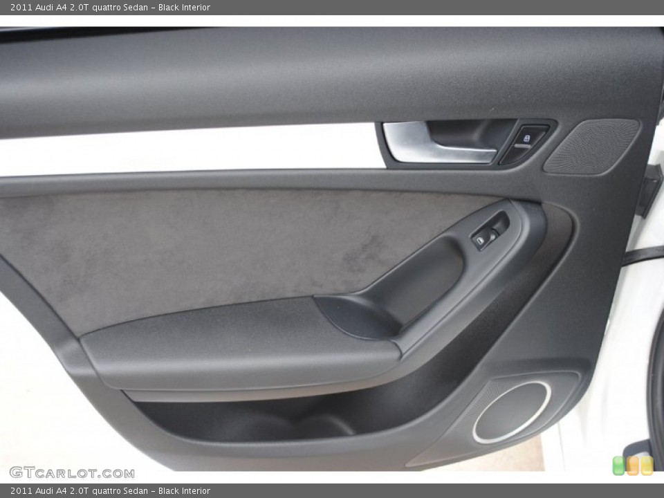 Black Interior Door Panel for the 2011 Audi A4 2.0T quattro Sedan #80937336