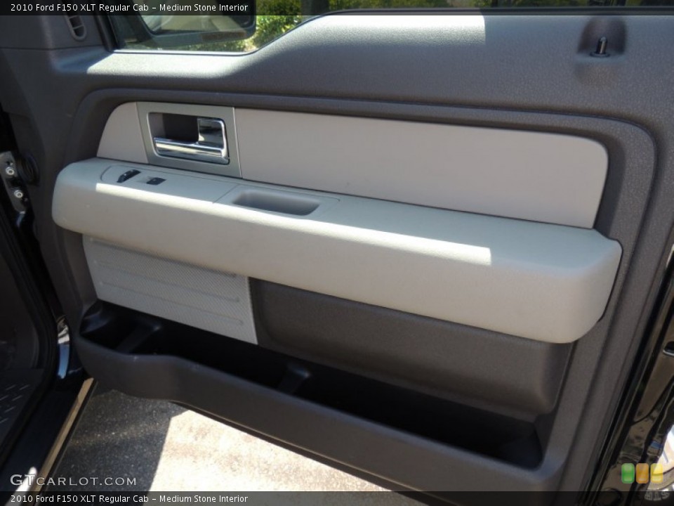 Medium Stone Interior Door Panel for the 2010 Ford F150 XLT Regular Cab #80938173
