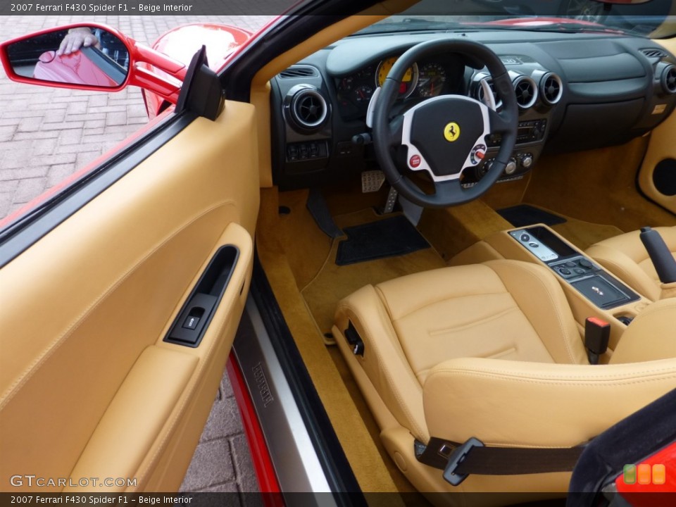 Beige Interior Photo for the 2007 Ferrari F430 Spider F1 #80938815