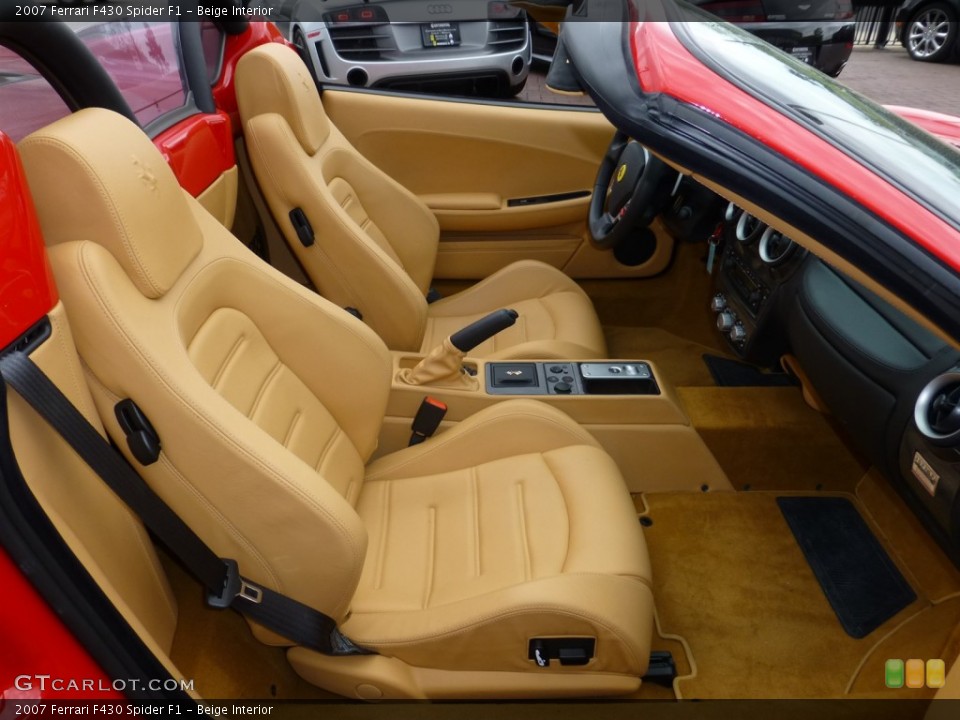 Beige Interior Photo for the 2007 Ferrari F430 Spider F1 #80939271