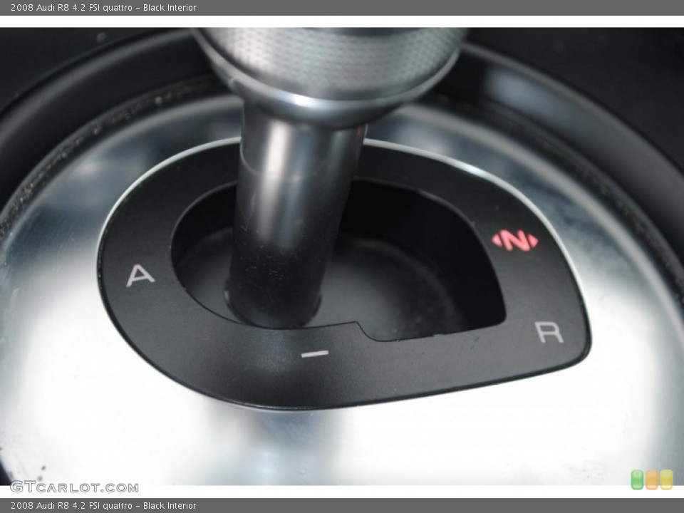 Black Interior Transmission for the 2008 Audi R8 4.2 FSI quattro #80940298