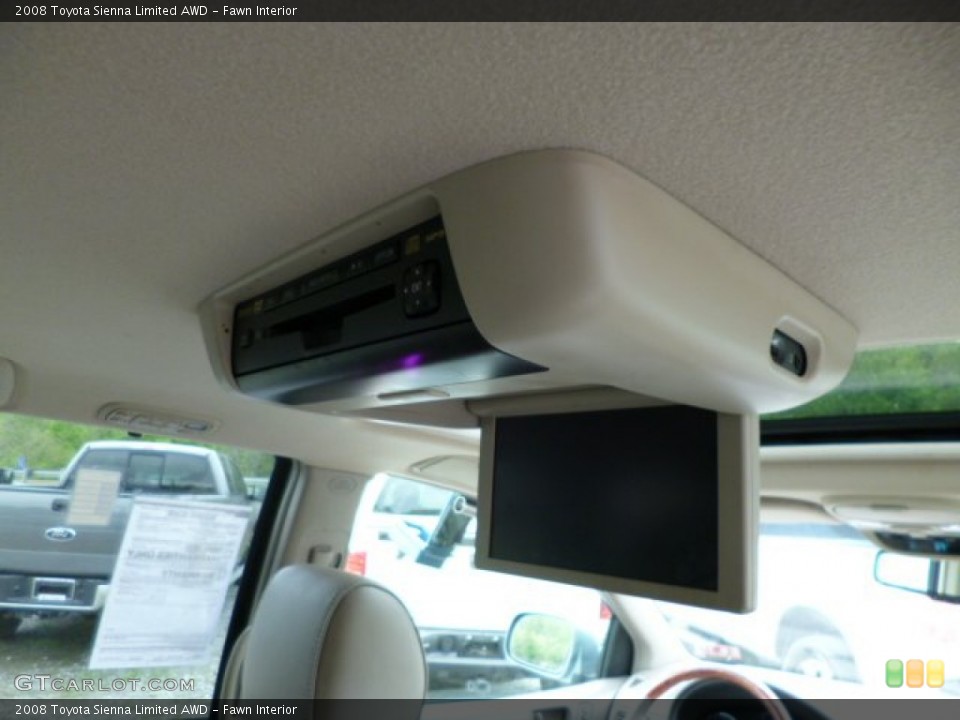 Fawn Interior Entertainment System for the 2008 Toyota Sienna Limited AWD #80940935