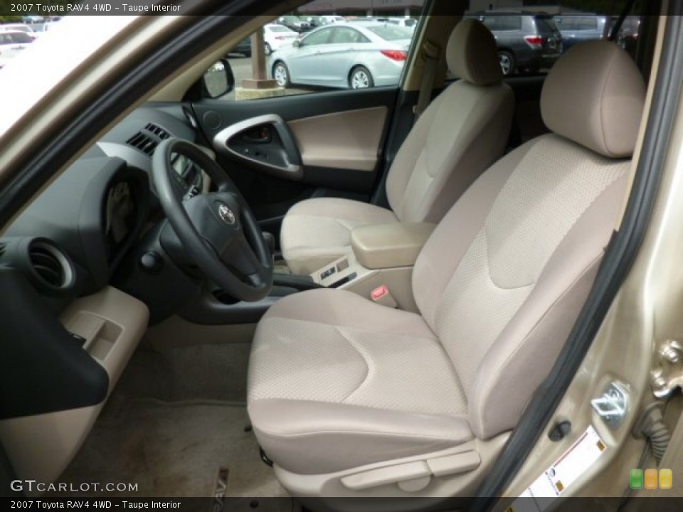 Taupe Interior Photo for the 2007 Toyota RAV4 4WD #80941371
