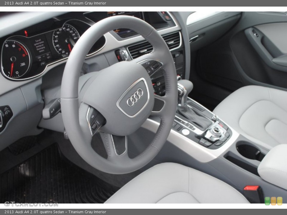 Titanium Gray Interior Photo for the 2013 Audi A4 2.0T quattro Sedan #80941375