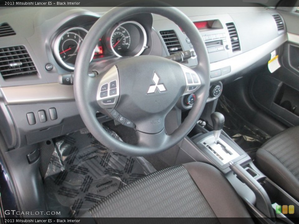 Black Interior Dashboard for the 2013 Mitsubishi Lancer ES #80942460