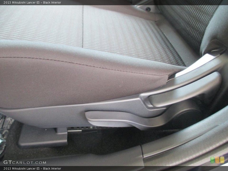 Black Interior Front Seat for the 2013 Mitsubishi Lancer ES #80942484
