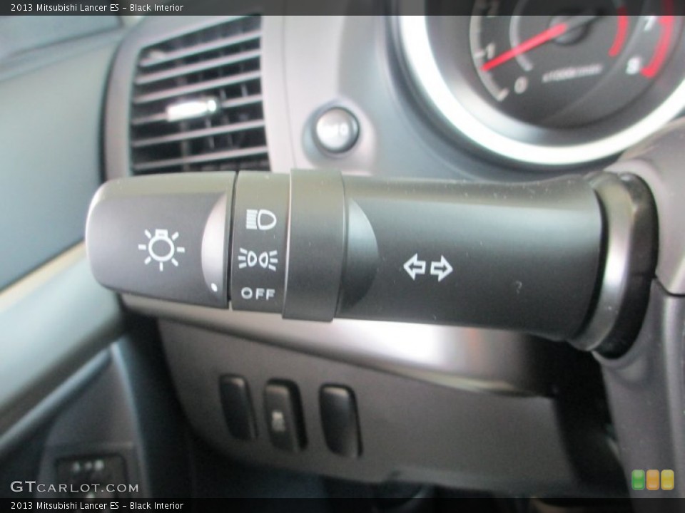 Black Interior Controls for the 2013 Mitsubishi Lancer ES #80942571