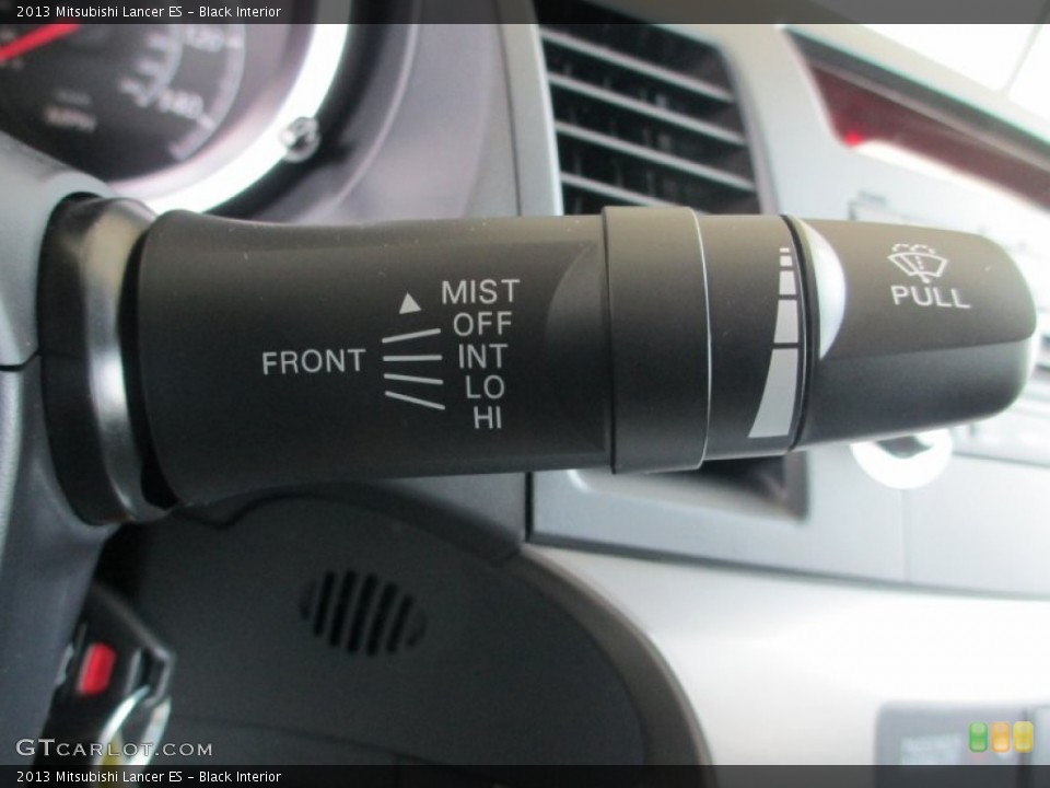 Black Interior Controls for the 2013 Mitsubishi Lancer ES #80942584