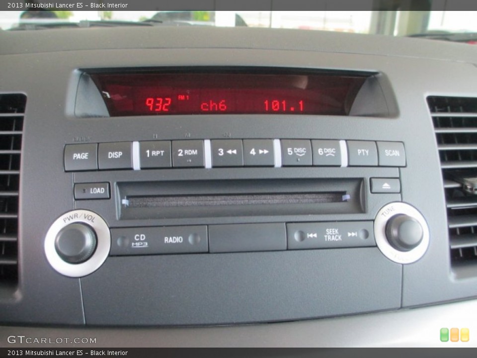 Black Interior Audio System for the 2013 Mitsubishi Lancer ES #80942614