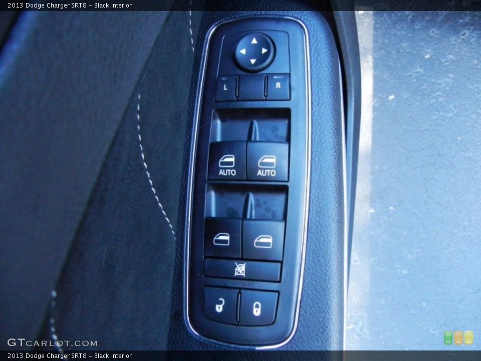 Black Interior Controls for the 2013 Dodge Charger SRT8 #80942791