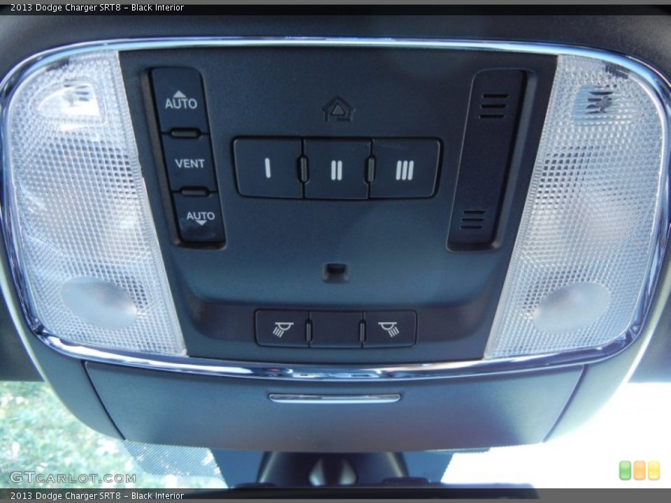 Black Interior Controls for the 2013 Dodge Charger SRT8 #80942913