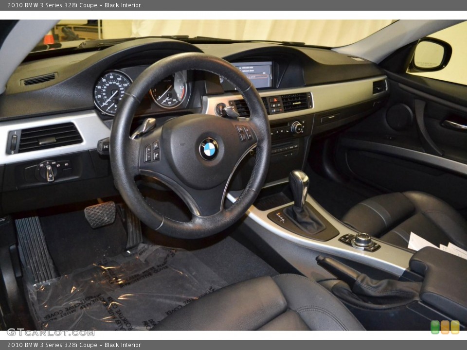 Black Interior Prime Interior for the 2010 BMW 3 Series 328i Coupe #80943276